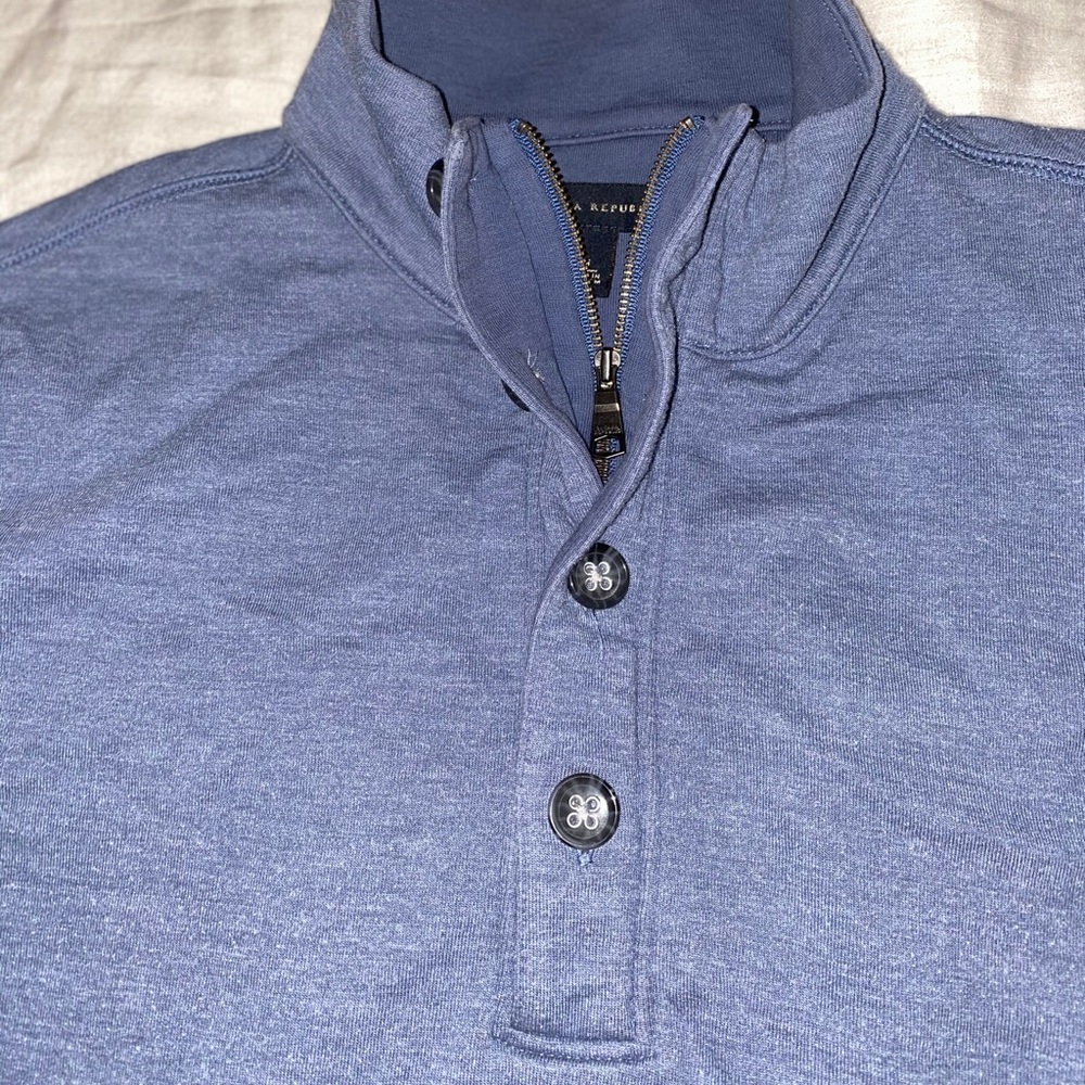 Banana Republic Quarter Zip Size Med